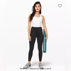 Lululemon Align Leggings (7/8 length, Wrap Waist tie)